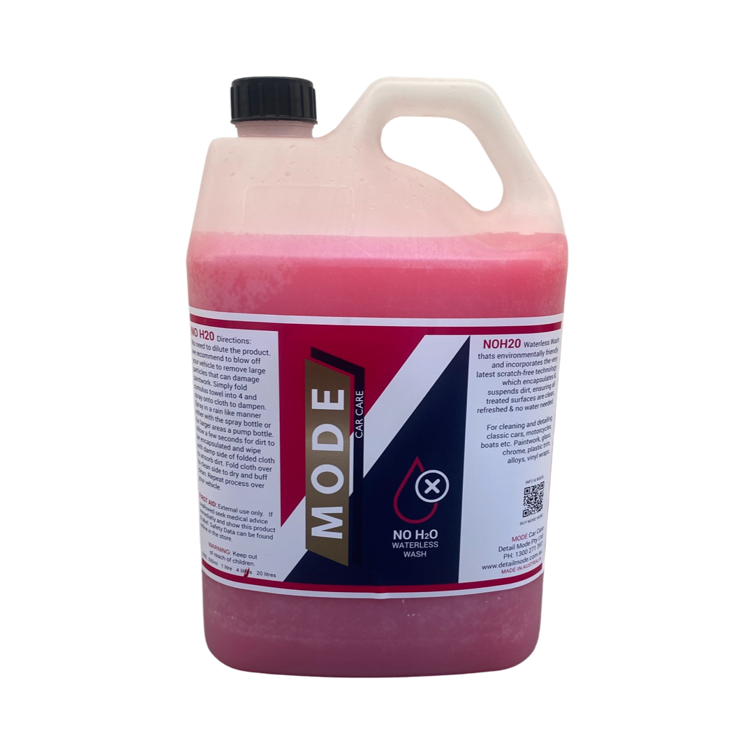 NO H2O Waterless Wash